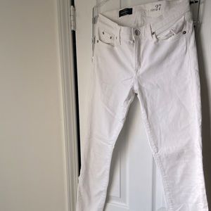 Jcrew toothpick jeans white